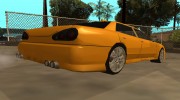Elegy Taxi Sedan для GTA San Andreas миниатюра 8