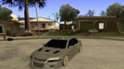 Mitsubishi Lancer Evo 9 Drift style para GTA San Andreas miniatura 1