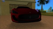 Maserati GranTurismo MC Stradale for GTA Vice City miniature 3