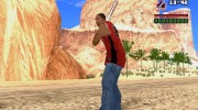 Окровавленная бита для GTA San Andreas миниатюра 3