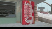 Coca-Cola vending machines HD для GTA San Andreas миниатюра 5
