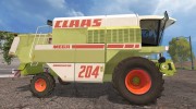Class Mega 204 для Farming Simulator 2015 миниатюра 5