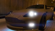 2001 Aston Martin V12 Vanquish для GTA 5 миниатюра 10