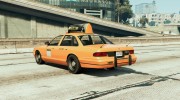 San Andreas Stanier Taxi V1 para GTA 5 miniatura 2