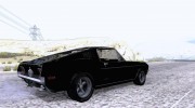 1968 Ford Mustang Fastback для GTA San Andreas миниатюра 4
