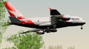 Airbus A380-841 Qantas для GTA San Andreas миниатюра 10