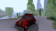 VW Fusca SPFC para GTA San Andreas miniatura 1