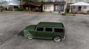 Hummer H2 Phantom для GTA San Andreas миниатюра 2