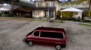 VolksWagen Multivan для GTA San Andreas миниатюра 2