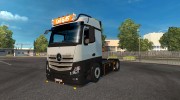 Mercedes Actros MP4 LaG Logistic Skin para Euro Truck Simulator 2 miniatura 1
