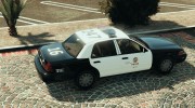 LAPD Ford CVPI Arjent 4K v3 для GTA 5 миниатюра 4