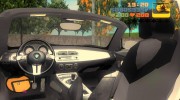 BMW Z4 V10 Black Revel для GTA 3 миниатюра 7
