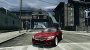 BMW Z4 для GTA 4 миниатюра 1