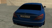 Mercedes-Benz CLS 63-AMG для GTA San Andreas миниатюра 3