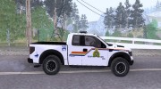 Ford Raptor Royal Canadian Mountain Police для GTA San Andreas миниатюра 5