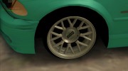 BMW 320i E46 для GTA San Andreas миниатюра 3