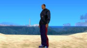 Nike Air Force Ones in Purple and Blue для GTA San Andreas миниатюра 1