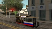 Tram, painted in the colors of the flag v.1.2 by Vexillum  миниатюра 3