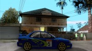 Subaru Impreza 1995 World Rally ChampionShip for GTA San Andreas miniature 5