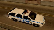 Chevrolet Tahoe NYPD 2010 для GTA San Andreas миниатюра 4