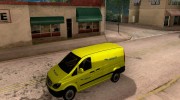 Mercedes Benz Vito Pošta Srbije for GTA San Andreas miniature 1