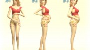 Pregnancy Poses для Sims 4 миниатюра 2