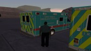 Tierra Robada Emergency Services Ambulance para GTA San Andreas miniatura 7