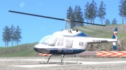 Bell 206B-3 Jet Ranger III - Polish Police для GTA San Andreas миниатюра 25