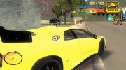 Lamborghini Diablo GTR TT Black Revel для GTA 3 миниатюра 4