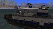 GTA V Buckingham Tug Boat IMVEHFT для GTA San Andreas миниатюра 6