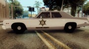 Dodge Monaco Hazzard County Sheriff para GTA San Andreas miniatura 2