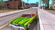 Cadillac Eldorado 76 Convertible для GTA San Andreas миниатюра 9