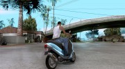 Suzuki Addres для GTA San Andreas миниатюра 4