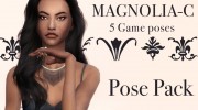 Magnolia  pose pack для Sims 4 миниатюра 1