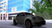 Volkswagen Beetle 2012 для GTA San Andreas миниатюра 1