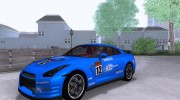 Nissan GTR Egoist для GTA San Andreas миниатюра 9