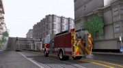 Pierce Pumpers. San Francisco Fire Departament E para GTA San Andreas miniatura 2
