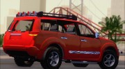 Mitsubishi Pajero Sport Dakar Offroad Version 2014 for GTA San Andreas miniature 3