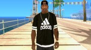 Adidas tshirt для GTA San Andreas миниатюра 1