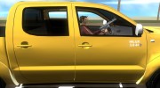 Toyota Hilux SRV 4x4 для GTA Vice City миниатюра 5
