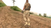 Crysis 2 US Soldier 6 Bodygroup B para GTA San Andreas miniatura 5