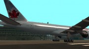 Boeing 777-200ER Air Canada для GTA San Andreas миниатюра 3