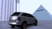 Ford Edge 2010 для GTA San Andreas миниатюра 3