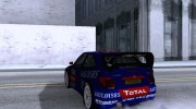 Citroen Xsara WRC para GTA San Andreas miniatura 2
