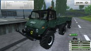 Unimog U 84 406 Series и Trailer v 1.1 Forest для Farming Simulator 2013 миниатюра 1