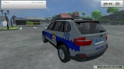 BMW X5 Serbian Police for Farming Simulator 2013 miniature 7