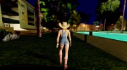 Dead Or Alive 5 Tina Overalls для GTA San Andreas миниатюра 3