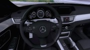 Mercedes-Benz E63 ///AMG для GTA San Andreas миниатюра 6
