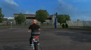 Yamaha Motorcycle для Euro Truck Simulator 2 миниатюра 3