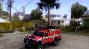 HZS Hummer H2 для GTA San Andreas миниатюра 1